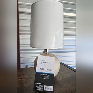 Mainstays Cream Table Lamp